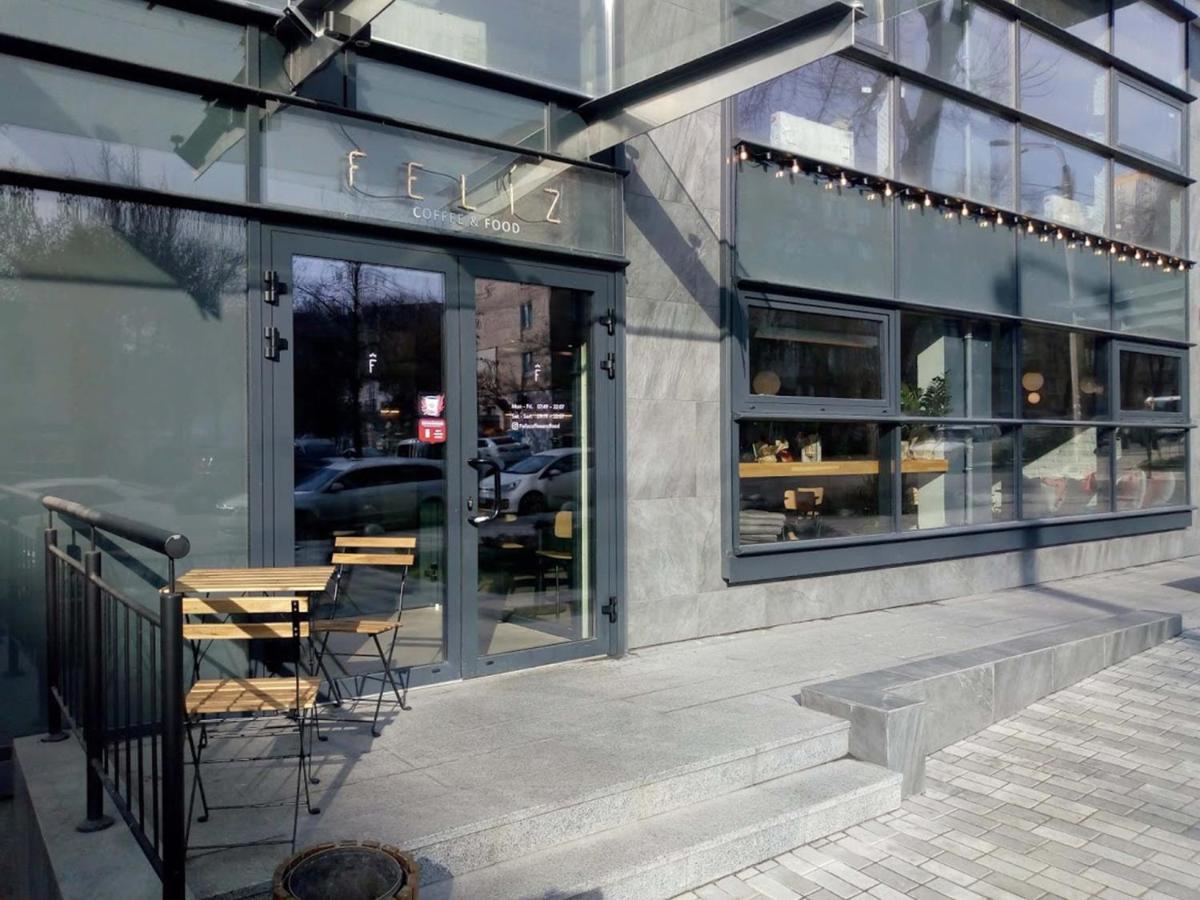 Уютная Vip Студия В Центре Метро Политех Охматдет Паркинг Kiev Exterior foto